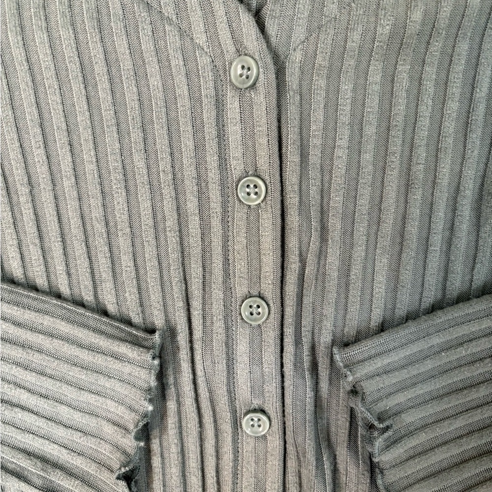 🍬SO Lightweight Ribbed Cardigan - Picture 3 of 5